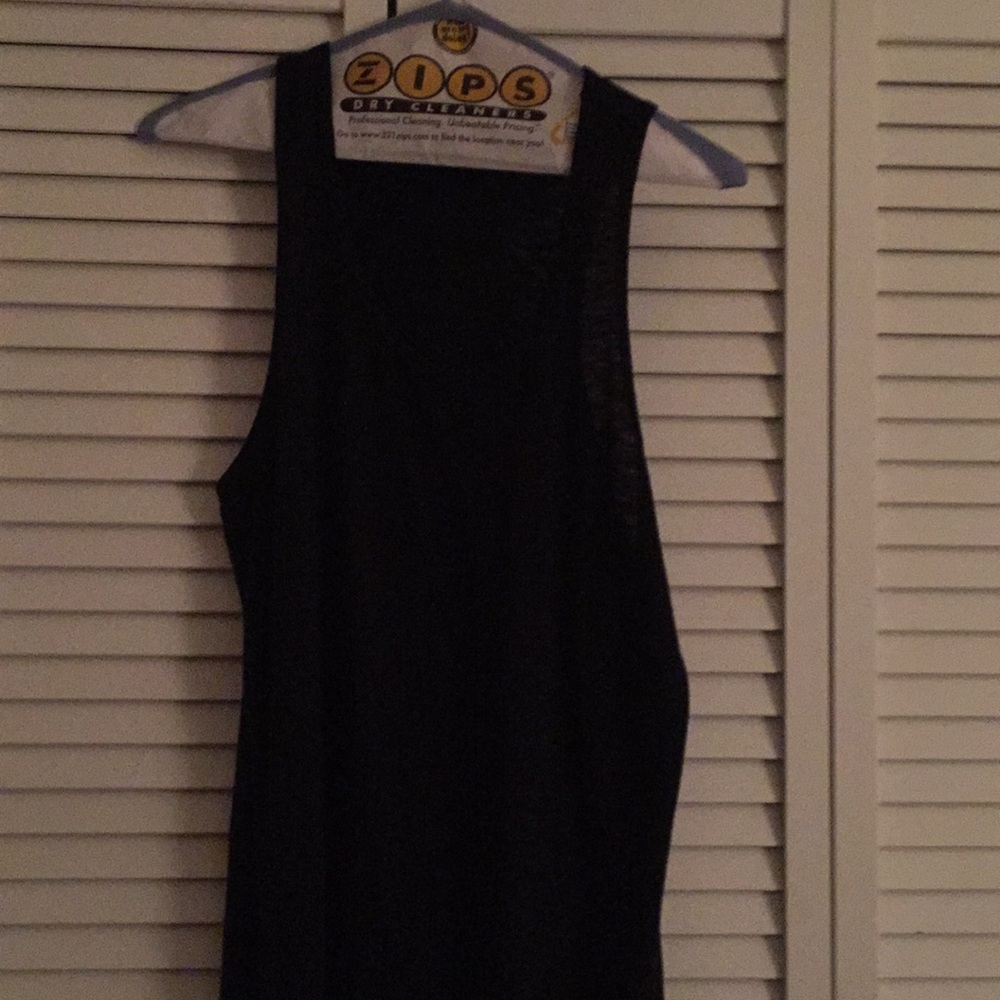 American Giant Black Tank Dress